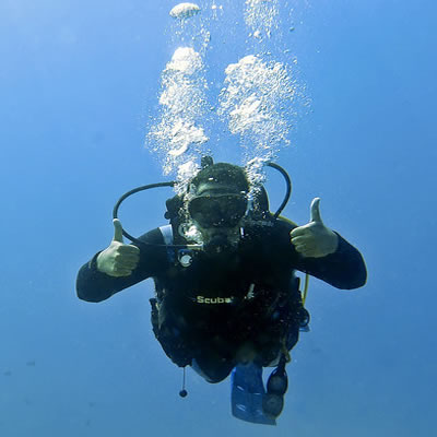 Diving in Unawatuna